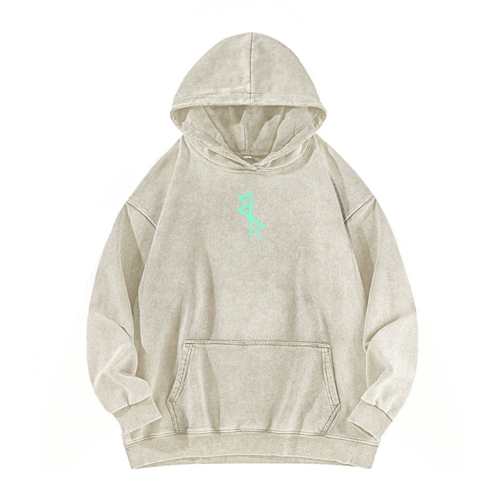 Cyberpunk: Edgerunners Casual Washed Hoodie 2507022448