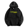 Cyberpunk: Edgerunners Casual Washed Hoodie 2507022462