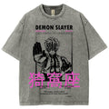 Demon Slayer Unisex Fit Washed T-Shirt 2507024163