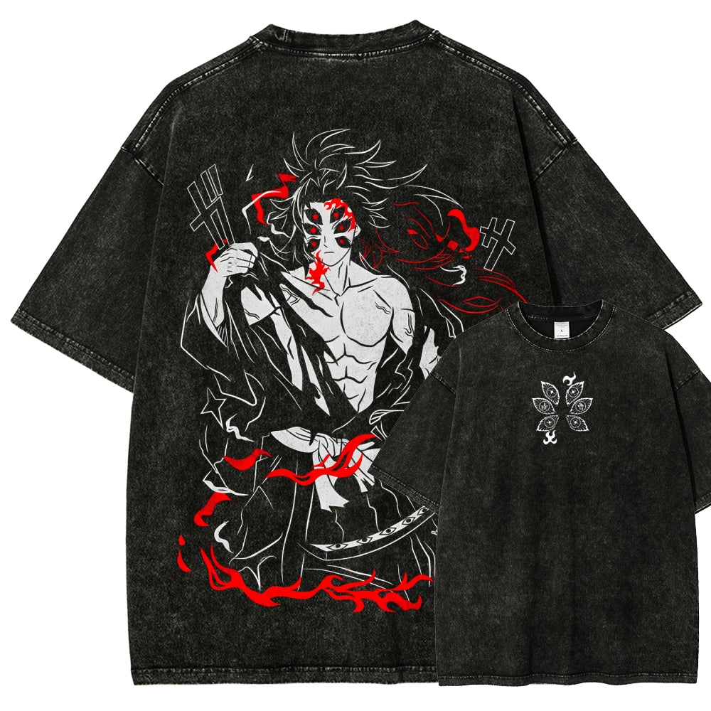 Demon Slayer Unisex Fit Washed T-Shirt 2507024167