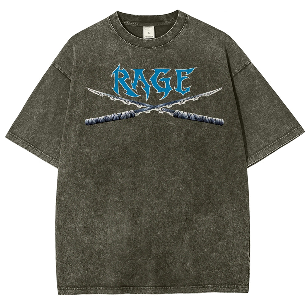 Demon Slayer Unisex Fit Washed T-Shirt 2507028459