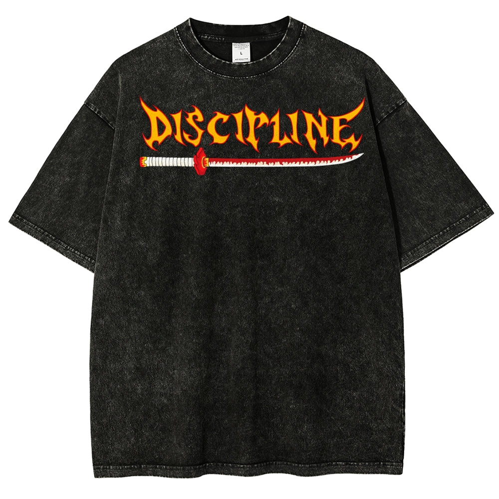 Demon Slayer Unisex Fit Washed T-Shirt 2507028461