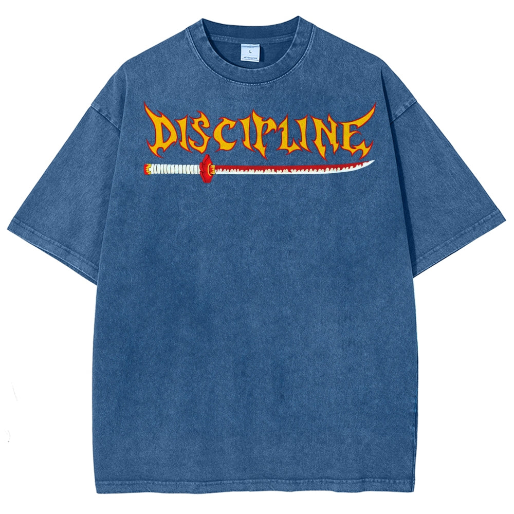 Demon Slayer Unisex Fit Washed T-Shirt 2507028461
