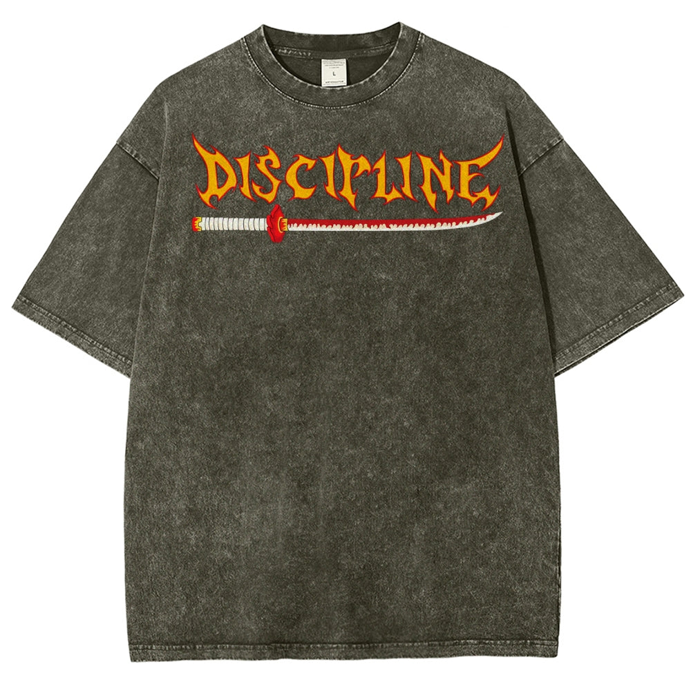 Demon Slayer Unisex Fit Washed T-Shirt 2507028461