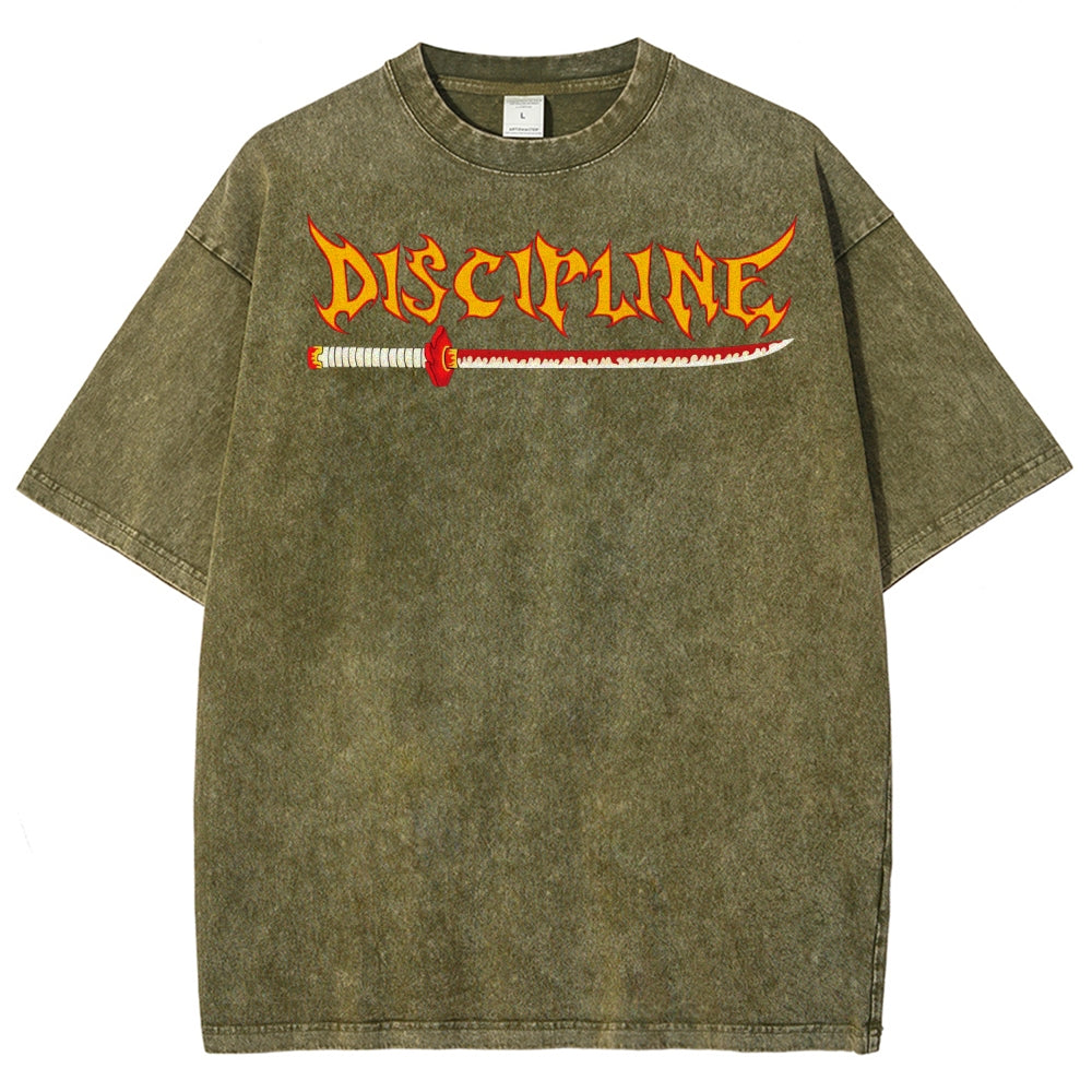 Demon Slayer Unisex Fit Washed T-Shirt 2507028461