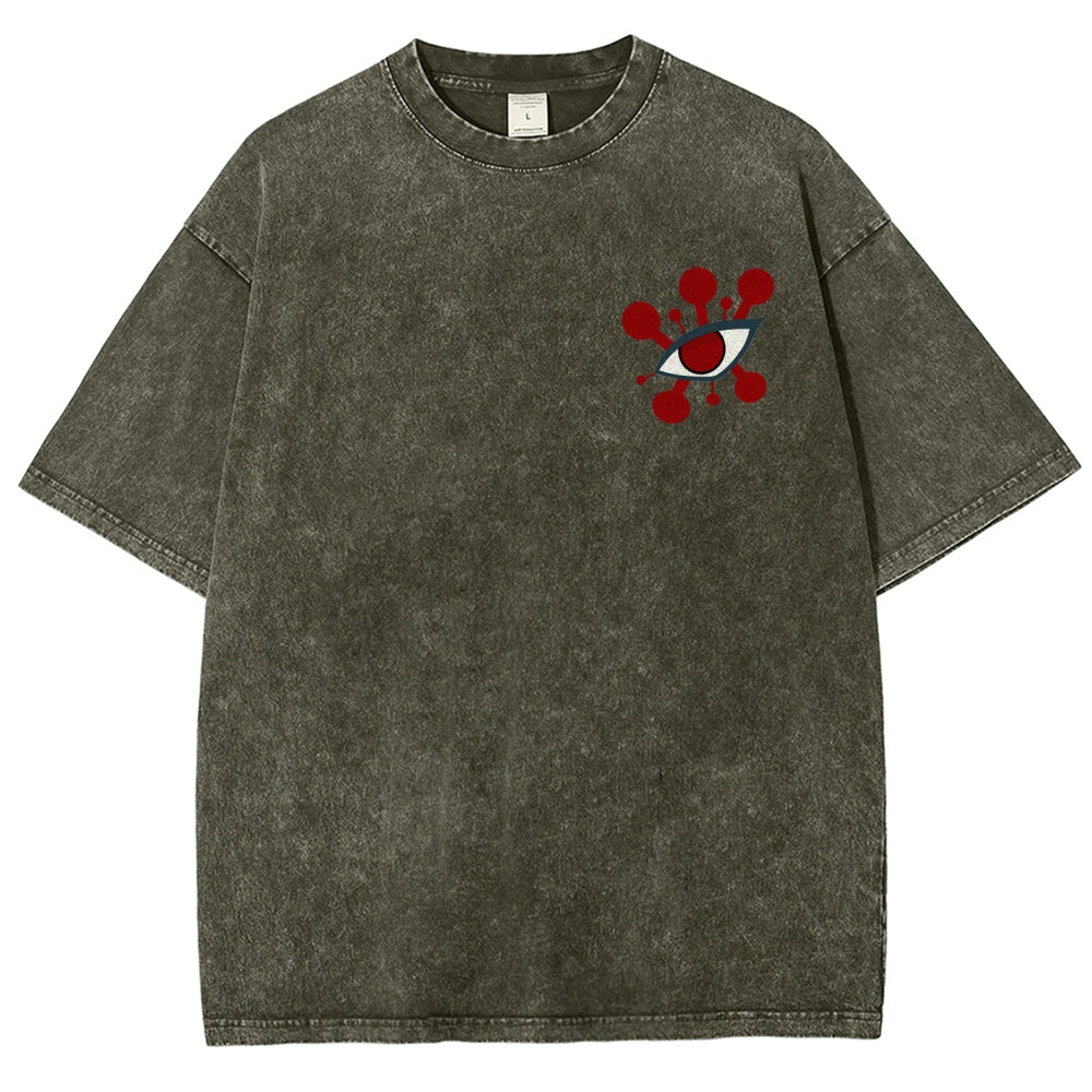 Demon Slayer Unisex Fit Washed T-Shirt 2507036022