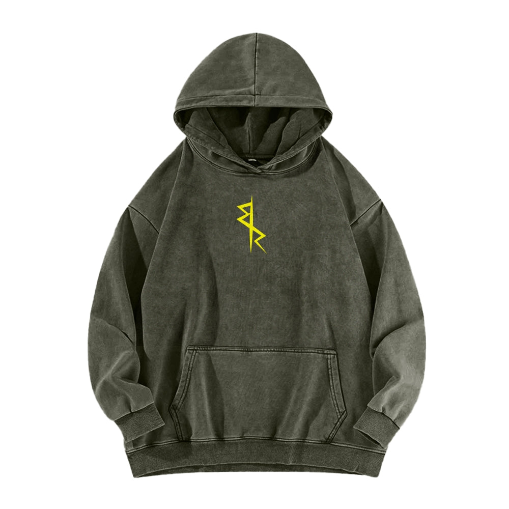 Cyberpunk: Edgerunners Casual Washed Hoodie 2508014756