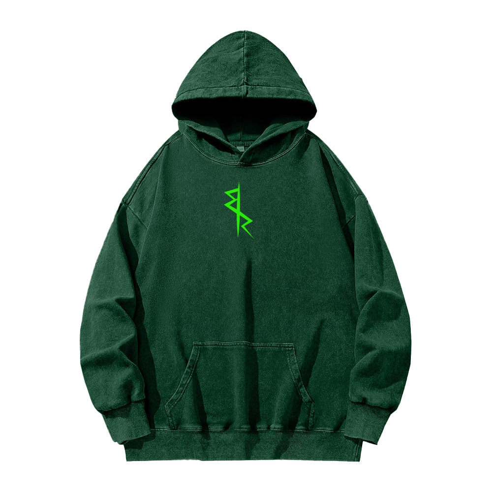 Cyberpunk: Edgerunners Casual Washed Hoodie 2508014757
