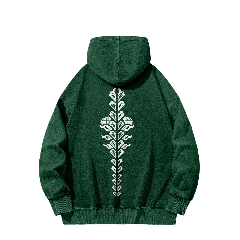 Cyberpunk: Edgerunners Casual Washed Hoodie 2508014758