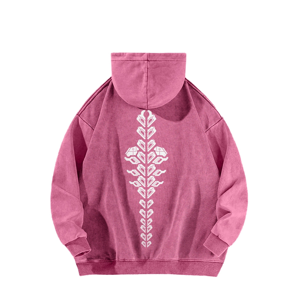 Cyberpunk: Edgerunners Casual Washed Hoodie 2508014758