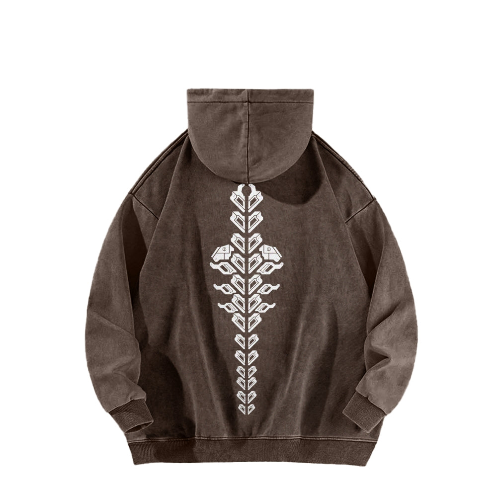 Cyberpunk: Edgerunners Casual Washed Hoodie 2508014758