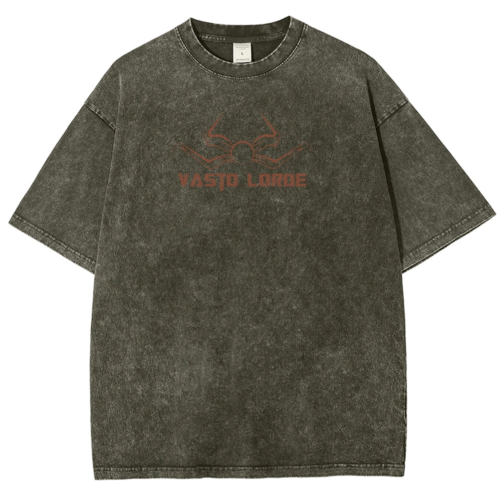 Bleach Unisex Fit Washed T-Shirt 2508018828