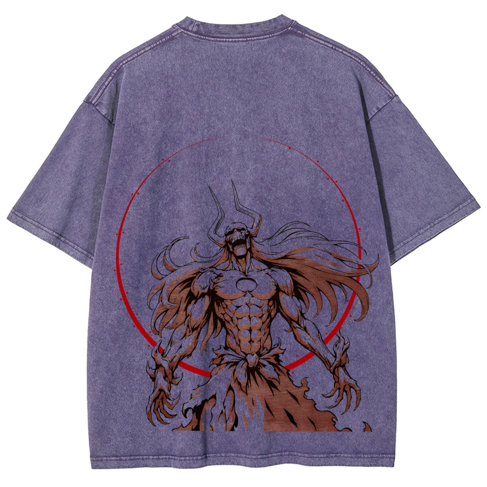 Bleach Unisex Fit Washed T-Shirt 2508018828