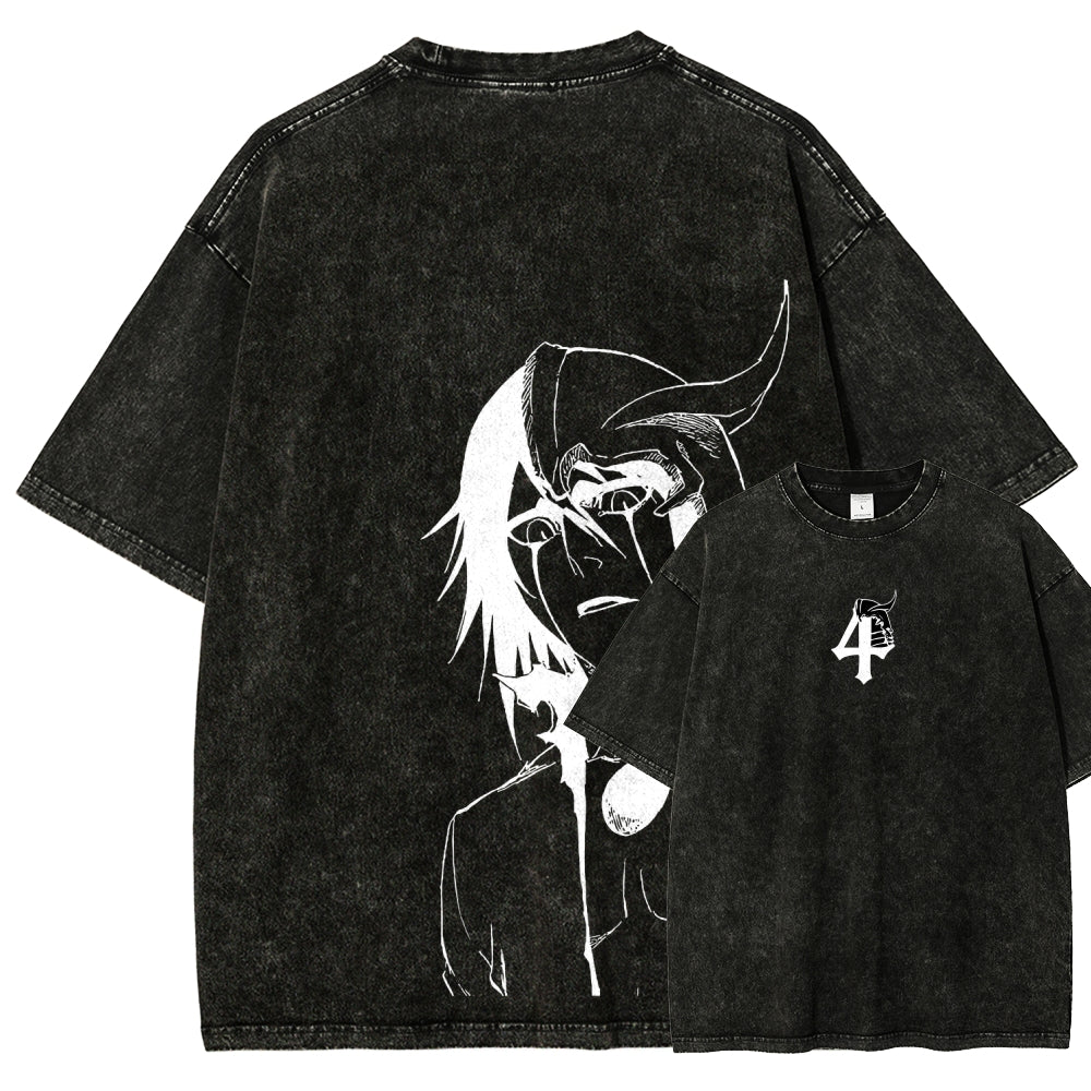 Bleach Unisex Fit Washed T-Shirt 2508018880