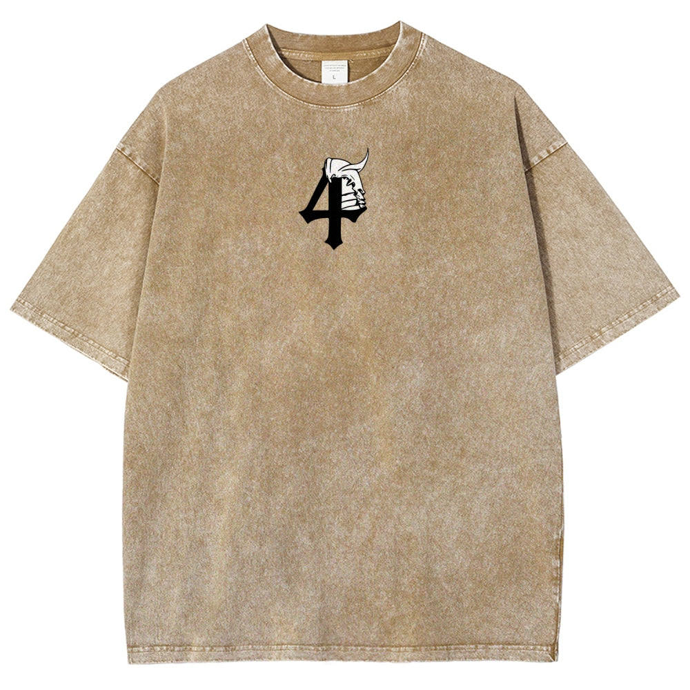 Bleach Unisex Fit Washed T-Shirt 2508018880
