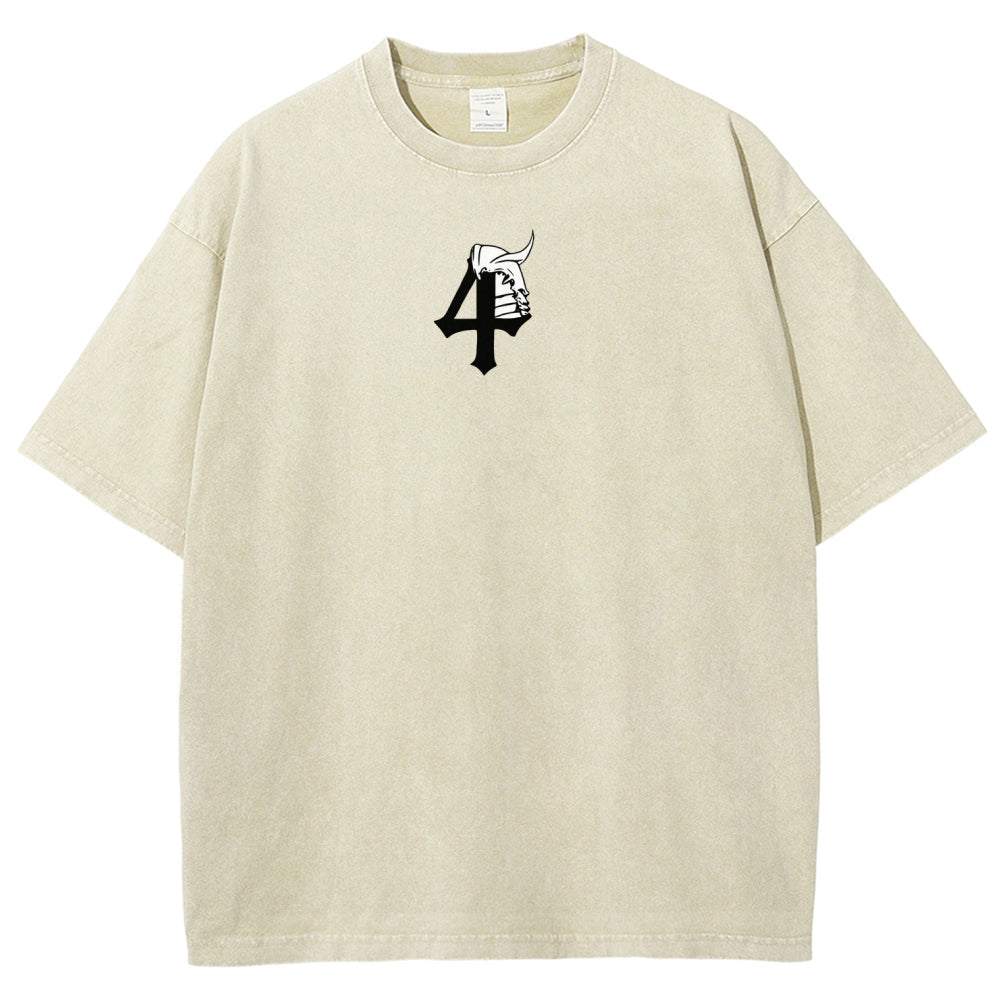 Bleach Unisex Fit Washed T-Shirt 2508018880