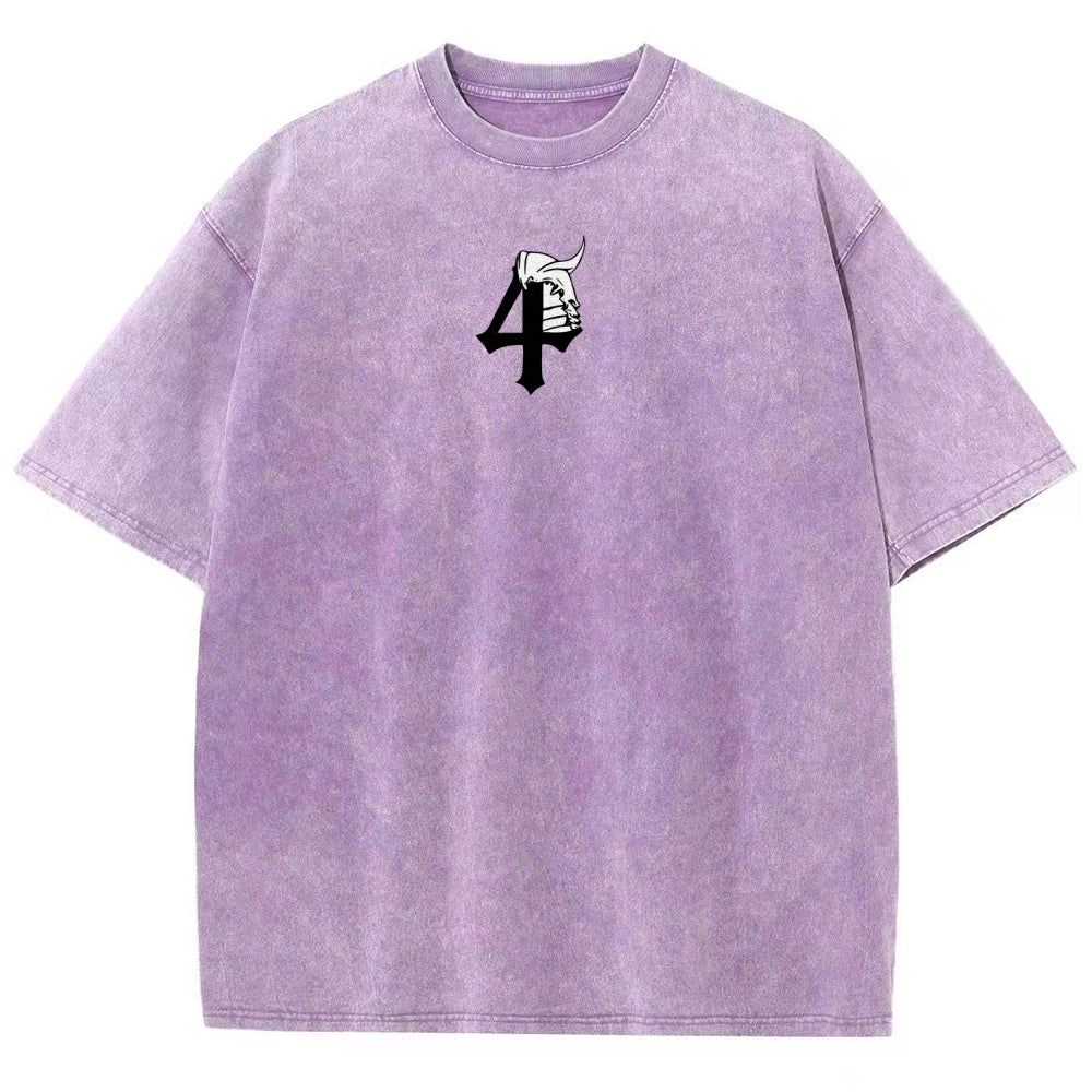 Bleach Unisex Fit Washed T-Shirt 2508018880