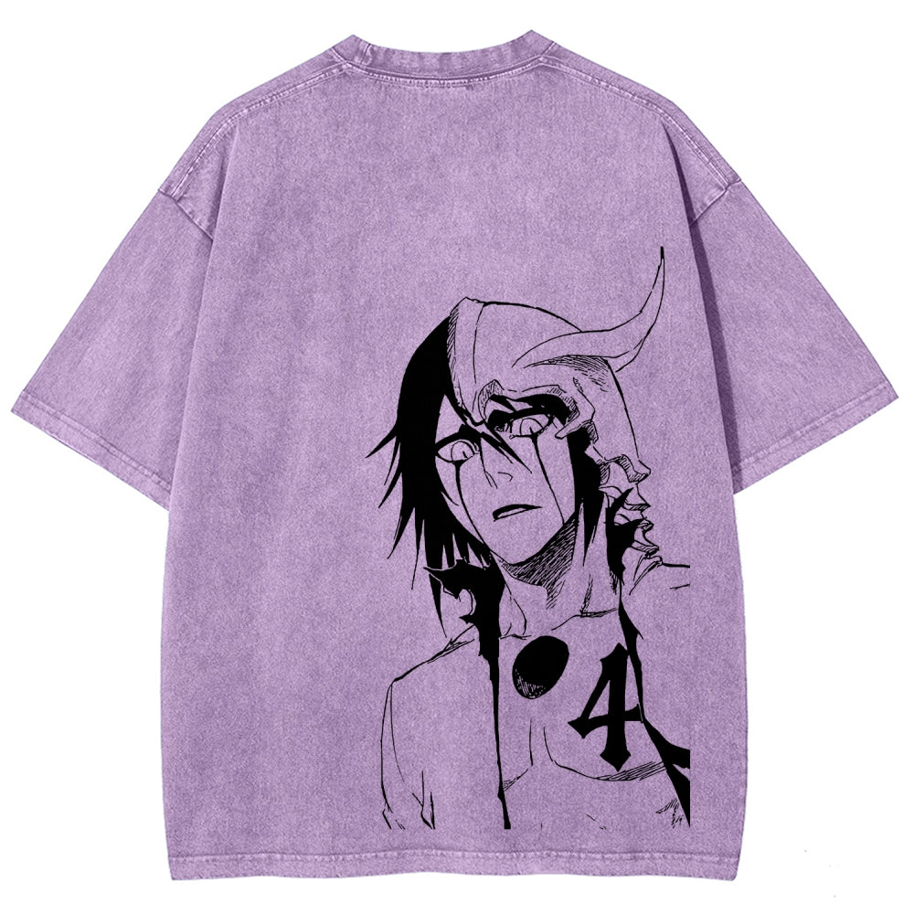 Bleach Unisex Fit Washed T-Shirt 2508018880