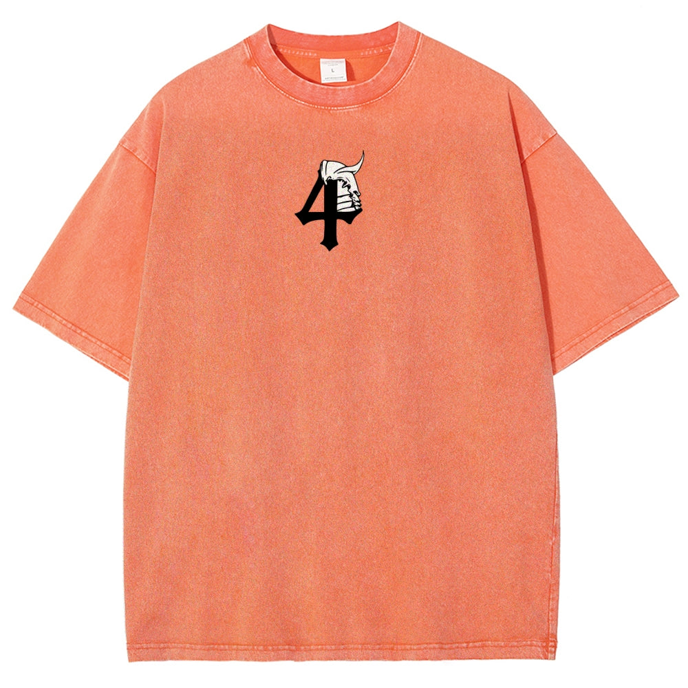 Bleach Unisex Fit Washed T-Shirt 2508018880
