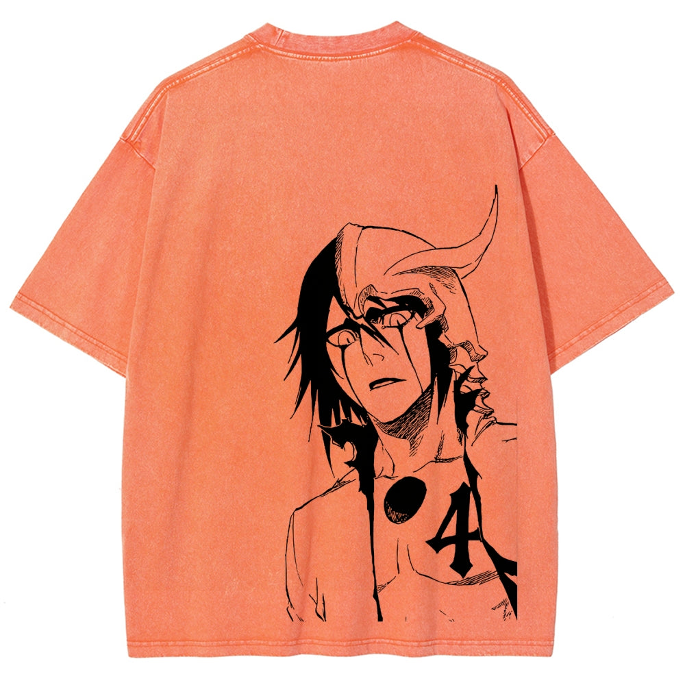 Bleach Unisex Fit Washed T-Shirt 2508018880