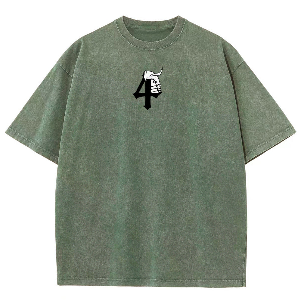 Bleach Unisex Fit Washed T-Shirt 2508018880