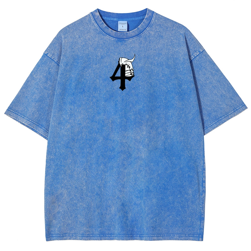 Bleach Unisex Fit Washed T-Shirt 2508018880