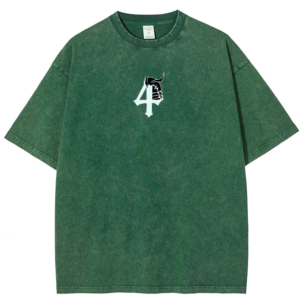 Bleach Unisex Fit Washed T-Shirt 2508018880