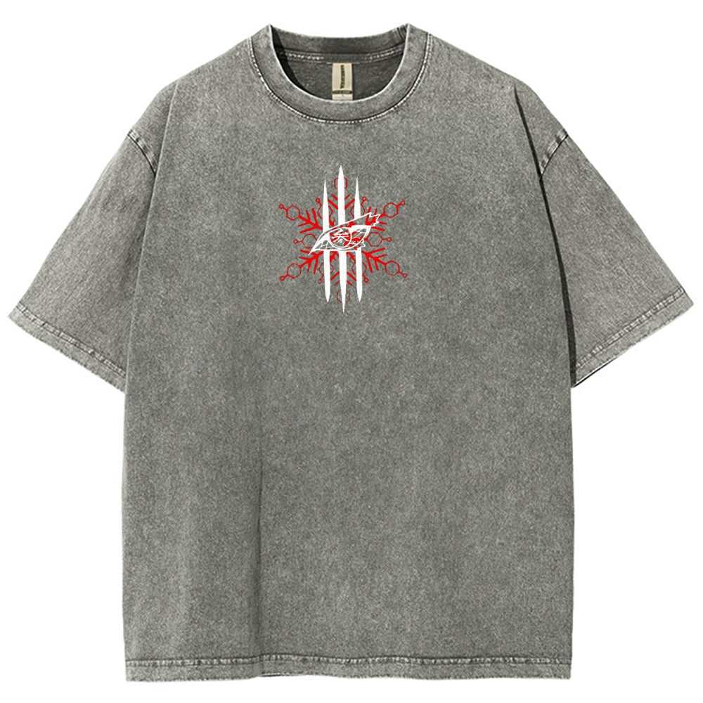 Demon Slayer Unisex Fit Washed T-Shirt 2508019191