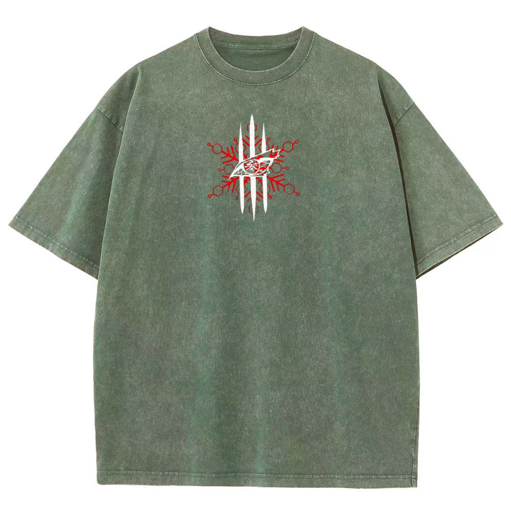Demon Slayer Unisex Fit Washed T-Shirt 2508019191
