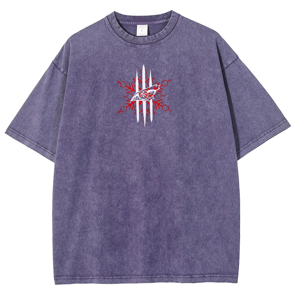 Demon Slayer Unisex Fit Washed T-Shirt 2508019191