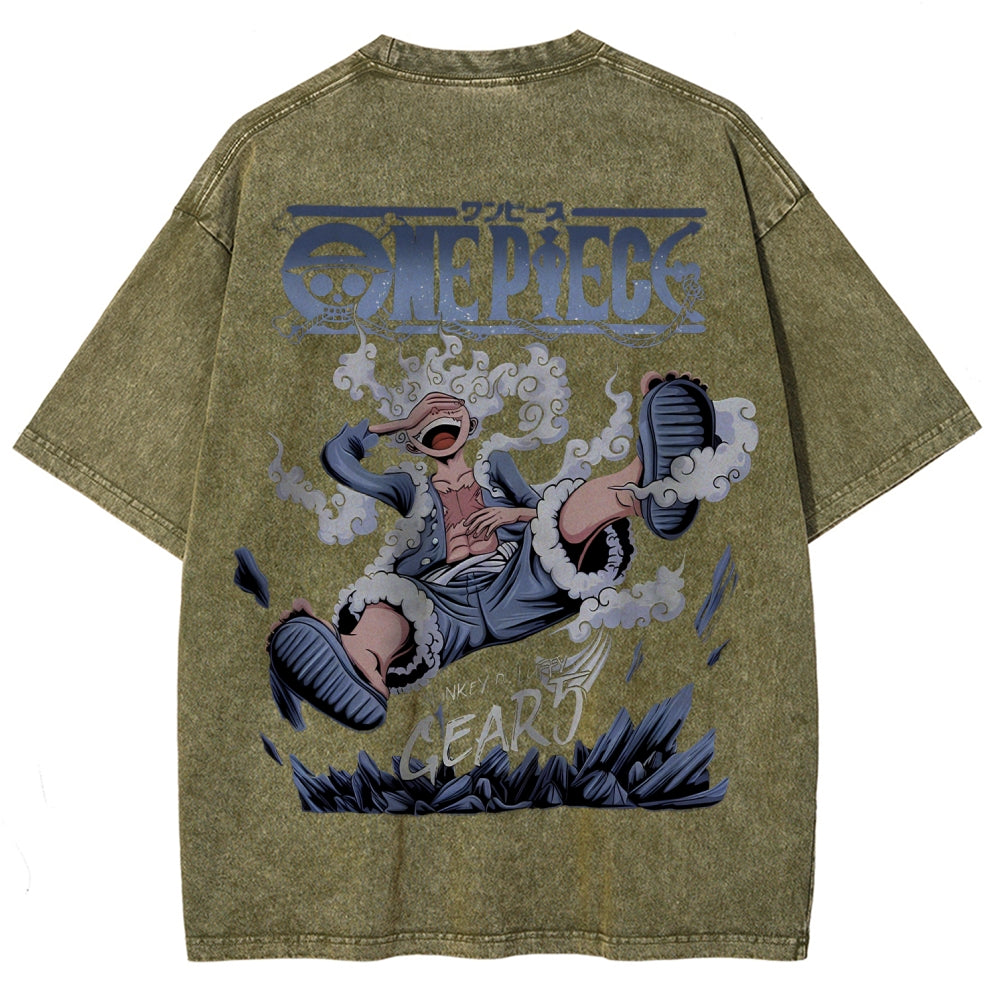 One piece Unisex Fit Washed T-Shirt 2508019208