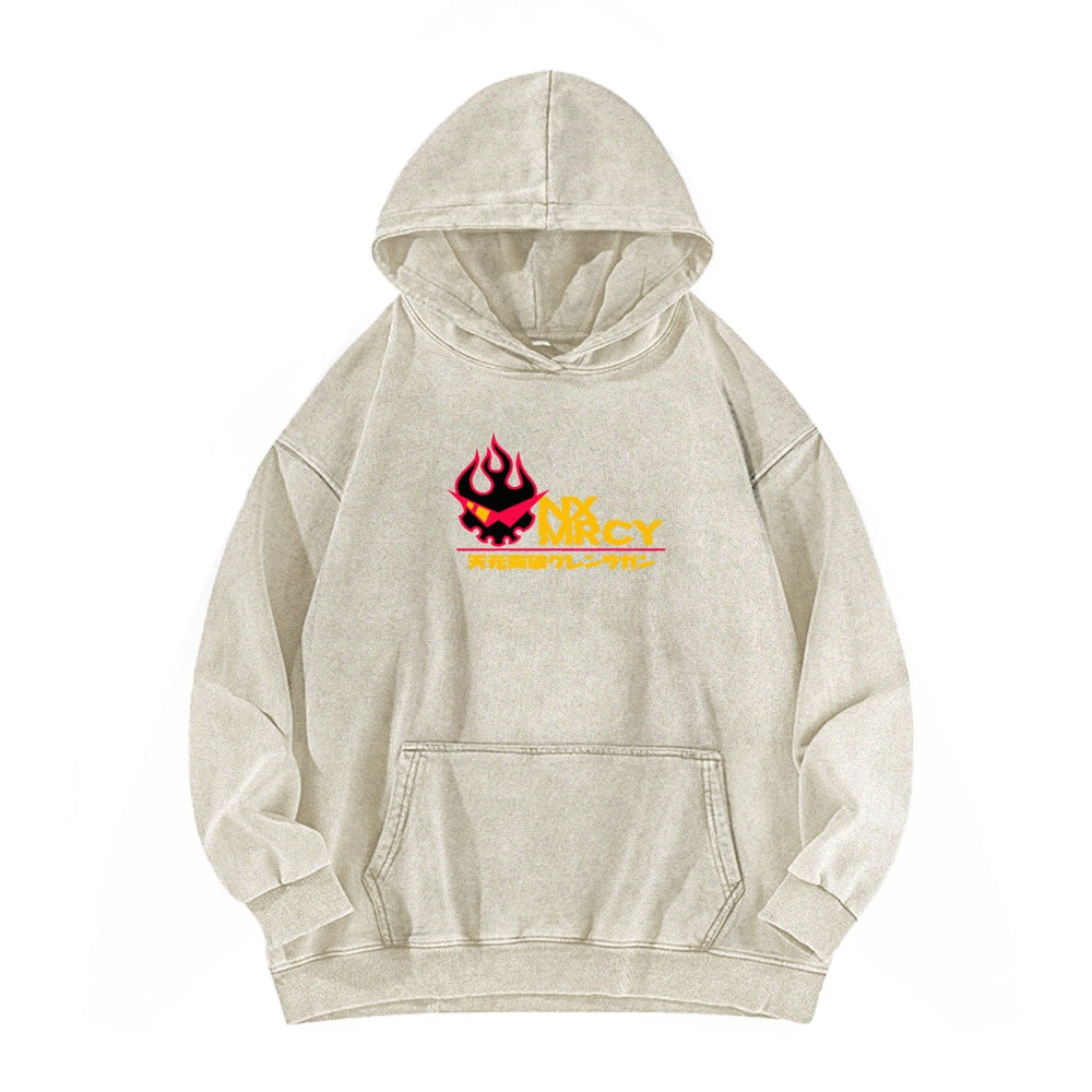 Gurren lagann Tengen Toppa Casual Washed Hoodie 2508025929