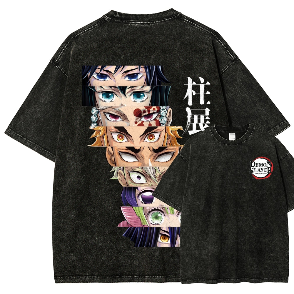 Demon Slayer Unisex Fit Washed T-Shirt 2509022796