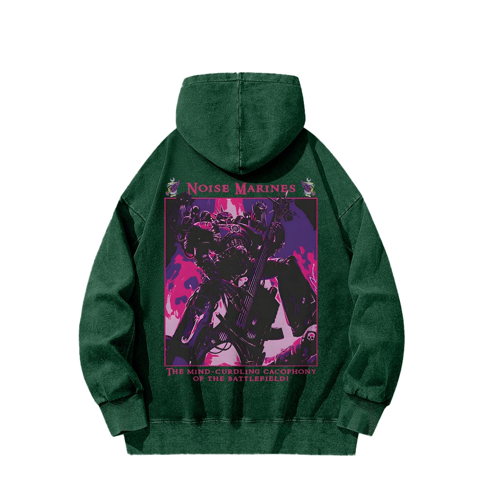 Casual Washed Hoodie 2509023204
