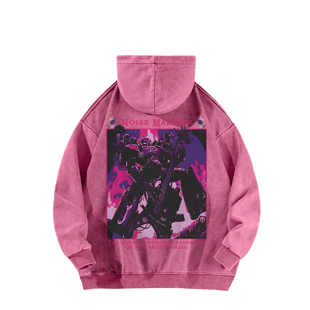 Casual Washed Hoodie 2509023204