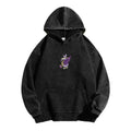 Casual Washed Hoodie 2509023204