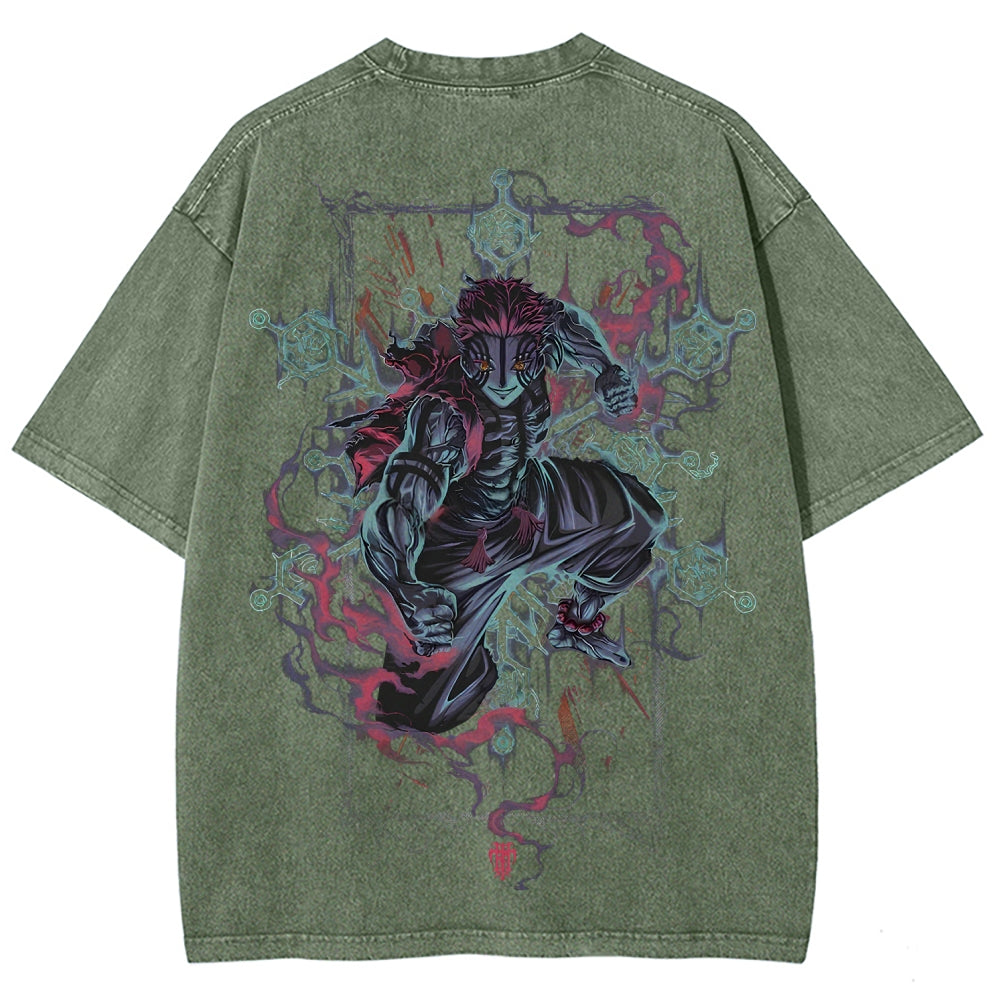Demon Slayer Unisex Fit Washed T-Shirt 2510002511