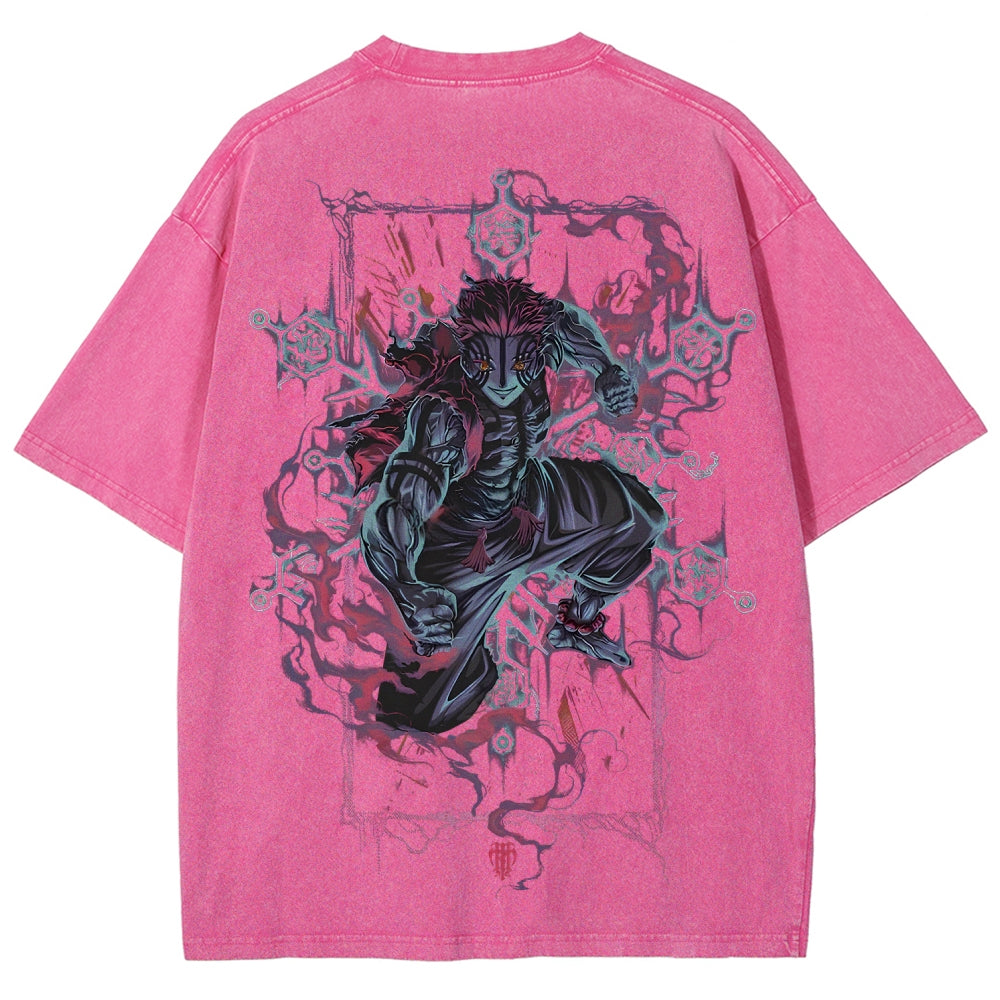 Demon Slayer Unisex Fit Washed T-Shirt 2510002511