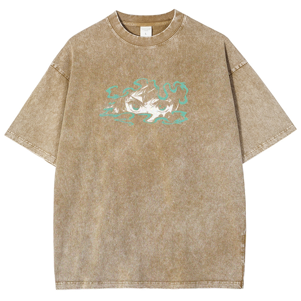 Demon Slayer Unisex Fit Washed T-Shirt 2510002532