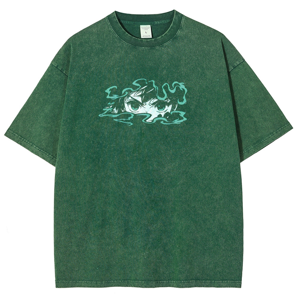 Demon Slayer Unisex Fit Washed T-Shirt 2510002532