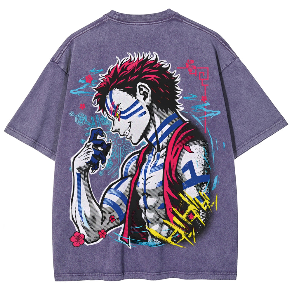 Demon Slayer Unisex Fit Washed T-Shirt 2510002535