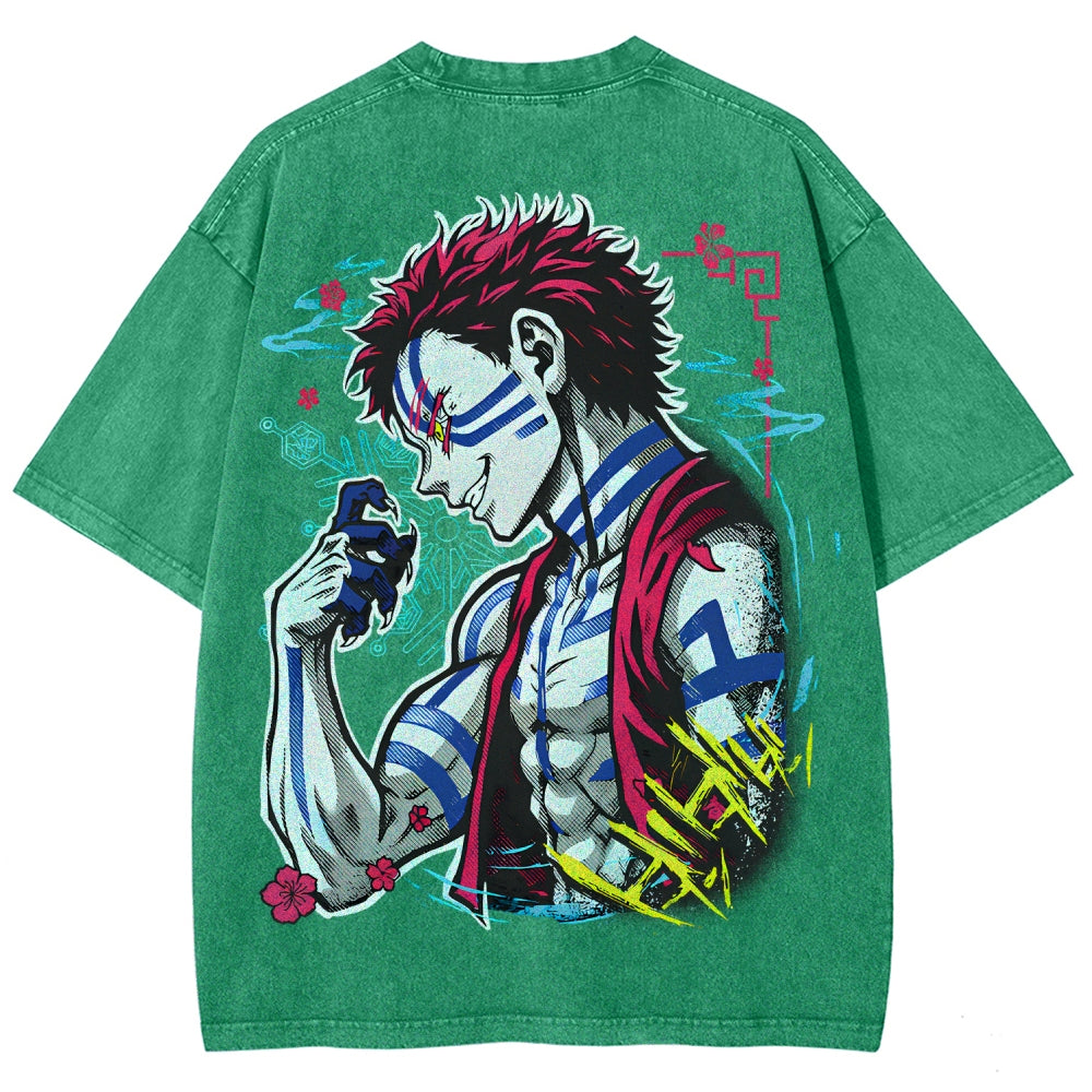 Demon Slayer Unisex Fit Washed T-Shirt 2510002535
