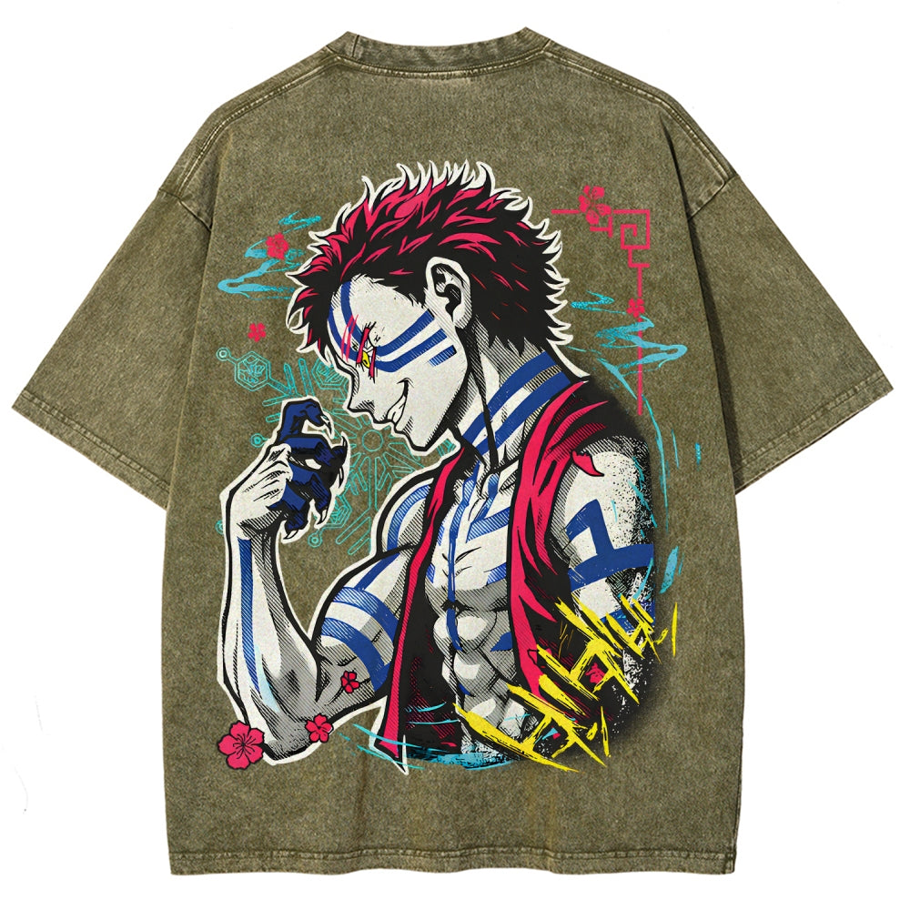 Demon Slayer Unisex Fit Washed T-Shirt 2510002535