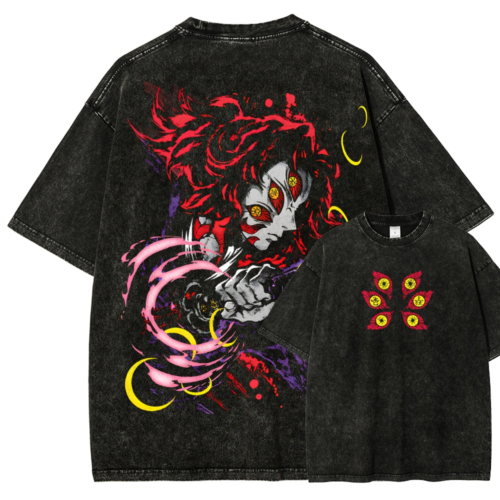 Demon Slayer Unisex Fit Washed T-Shirt 2510002578