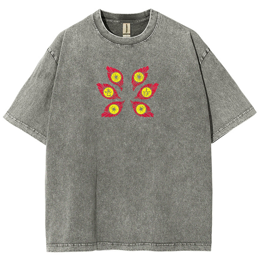 Demon Slayer Unisex Fit Washed T-Shirt 2510002578