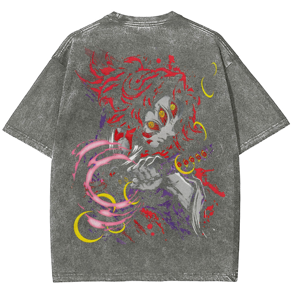 Demon Slayer Unisex Fit Washed T-Shirt 2510002578