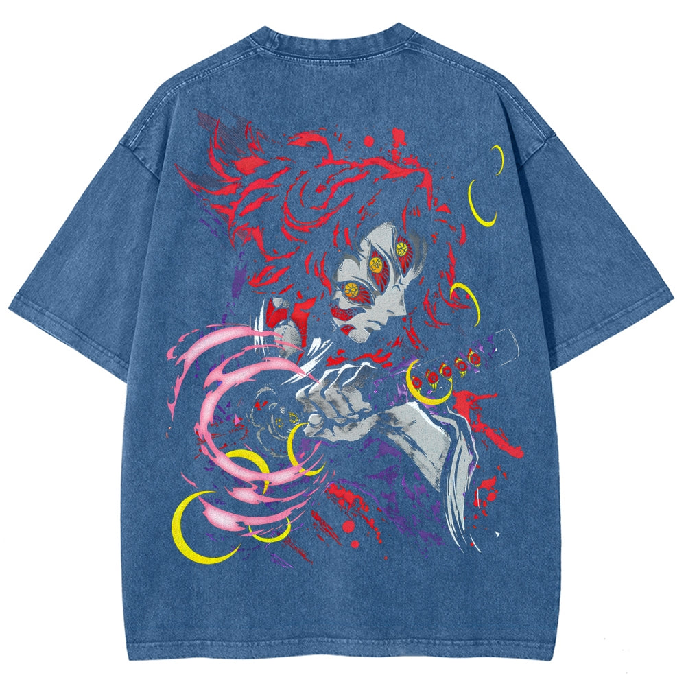 Demon Slayer Unisex Fit Washed T-Shirt 2510002578