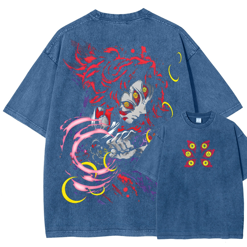 Demon Slayer Unisex Fit Washed T-Shirt 2510002578