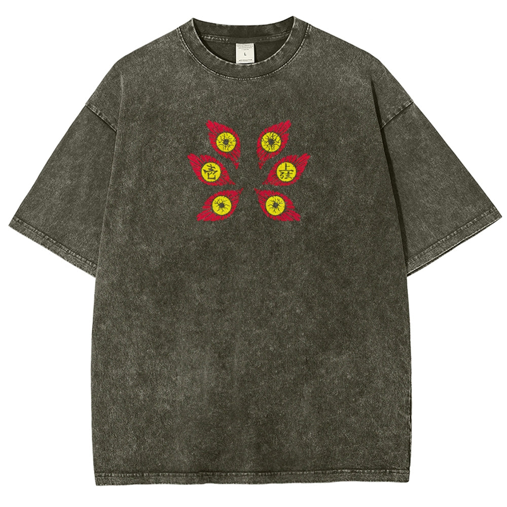 Demon Slayer Unisex Fit Washed T-Shirt 2510002578