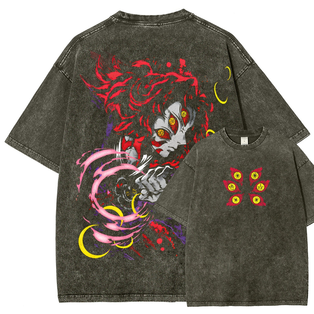 Demon Slayer Unisex Fit Washed T-Shirt 2510002578